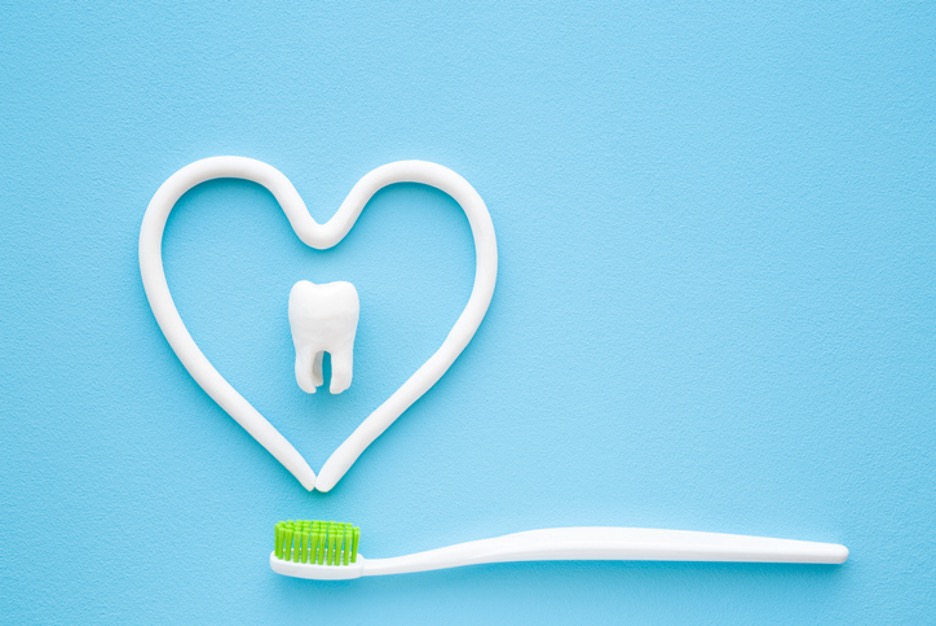 toothpaste heart